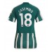 Cheap Manchester United Casemiro #18 Away Football Shirt Women 2023-24 Short Sleeve